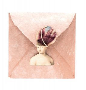 "La carta amorosa" Francois Clouet. 1570. Collage Candela Cort. 2009
