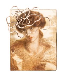 "Walter Willow". Dante Gabriel Rosetti. 1871. Collage Candela Cort. 2012