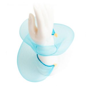 Pulsera de crin bordada