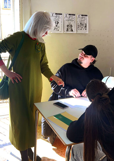 Taller Gorgiere e Copricapi Nápoles 2024